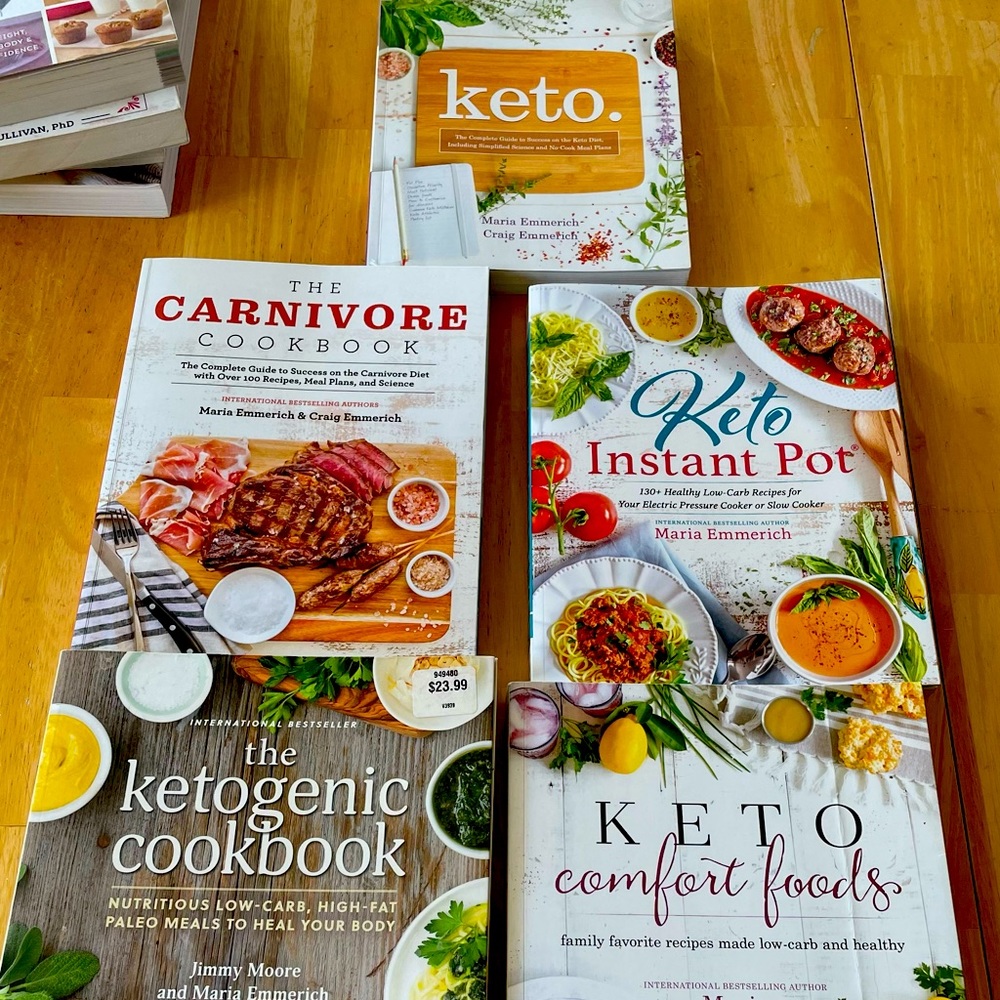 Maria Emmerich Keto cookbook bundle.